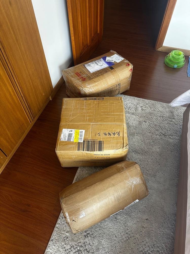 Cajas de SleepFoam recién llegadas